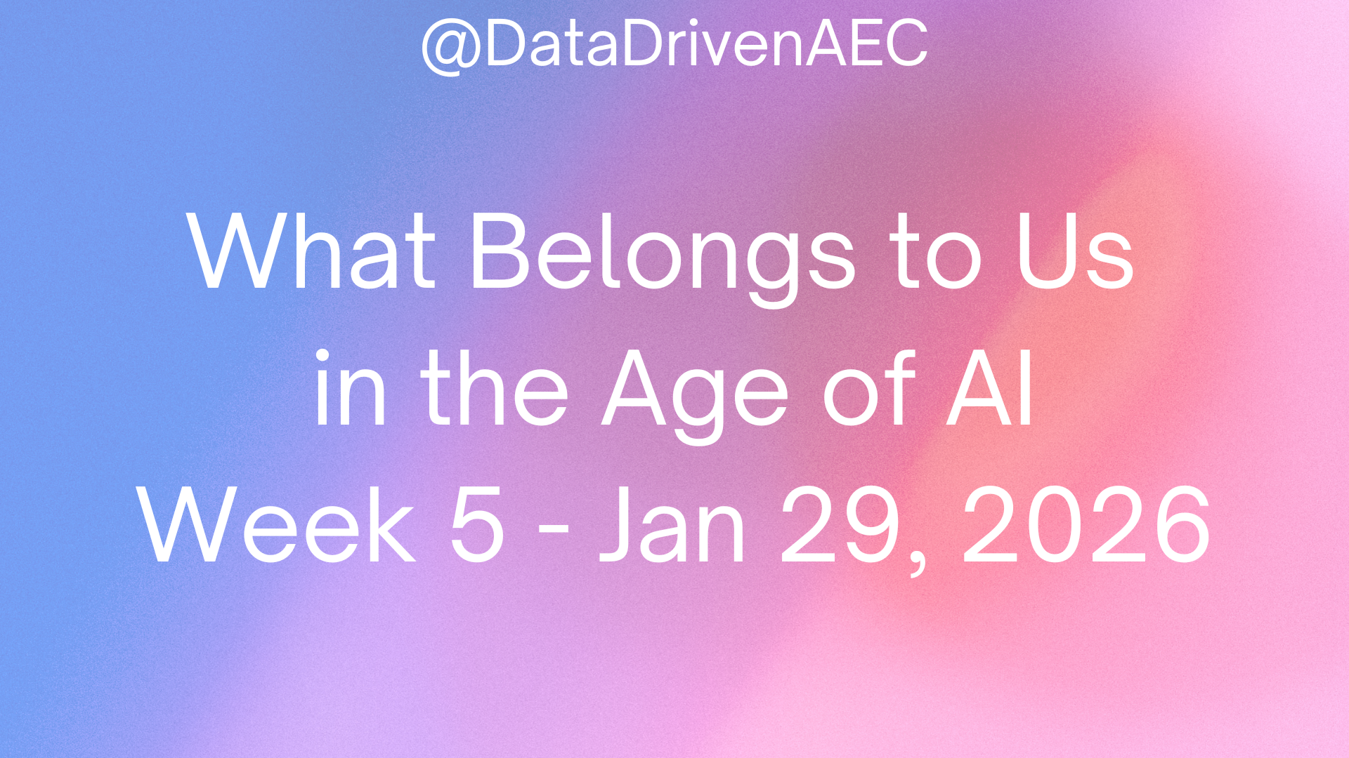 What Belongs to Us in the Age of AI